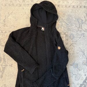 Fjallraven Black Woolen Jacket